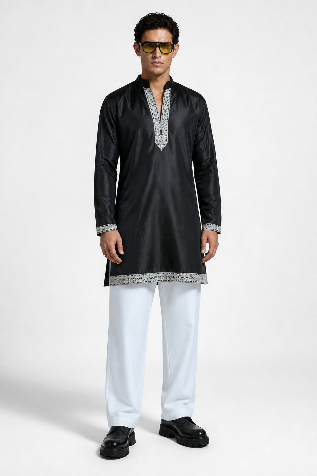 Eclipse Noir Kurta