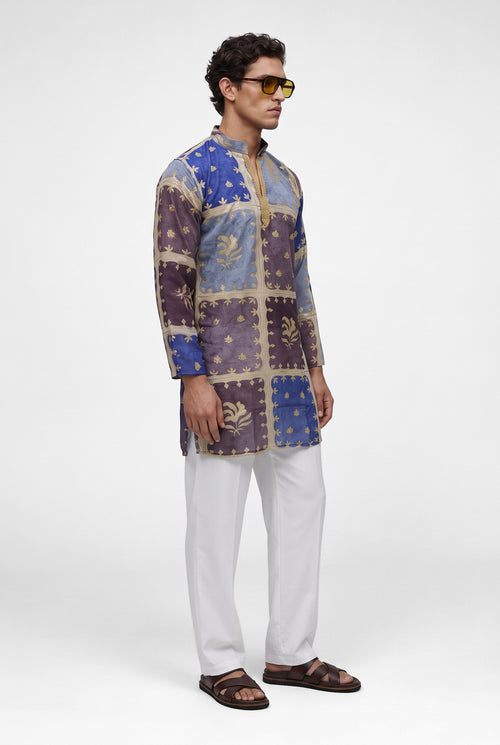 Royal Mosaic Embroidered Kurta
