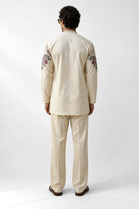 Ivory Botanica Kurta Set