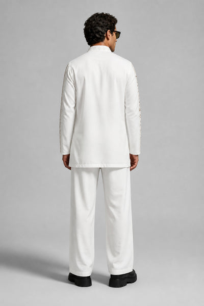 Aurelius Ivory Embroidered Kurta Set