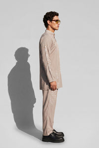 SOVEREIGN TAUPE — Embroidered Kurta Set