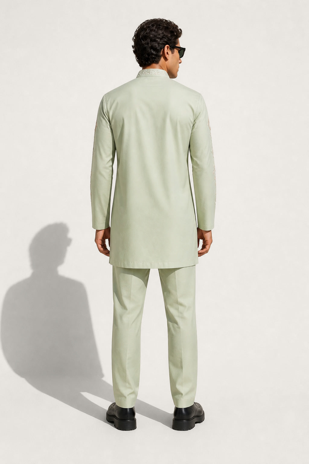VERDANT SAGE Embroidered Kurta Set