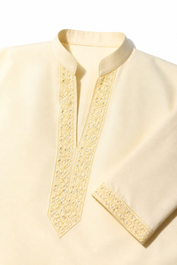 Embroidered Straight Fit Kurta