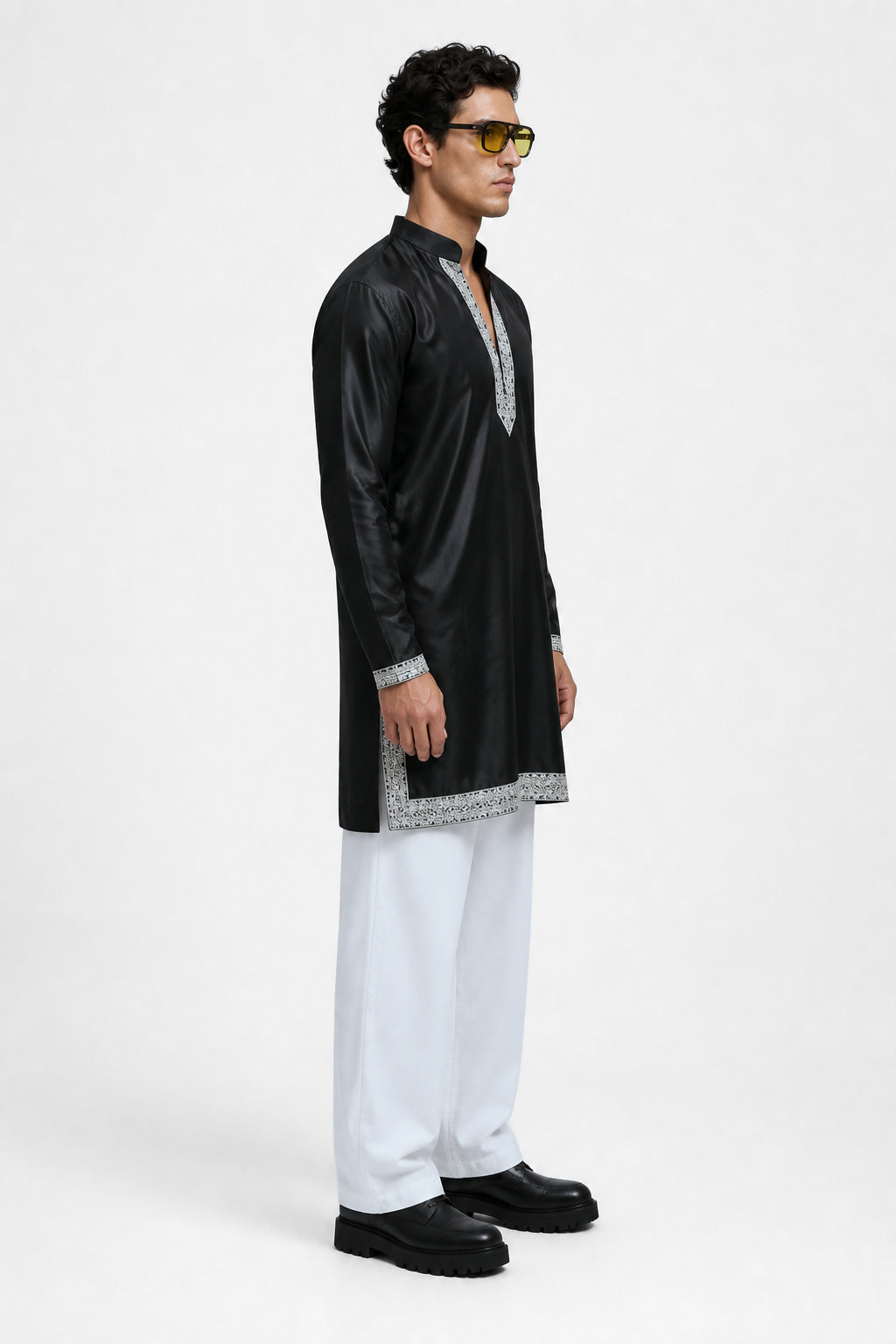 Eclipse Noir Kurta