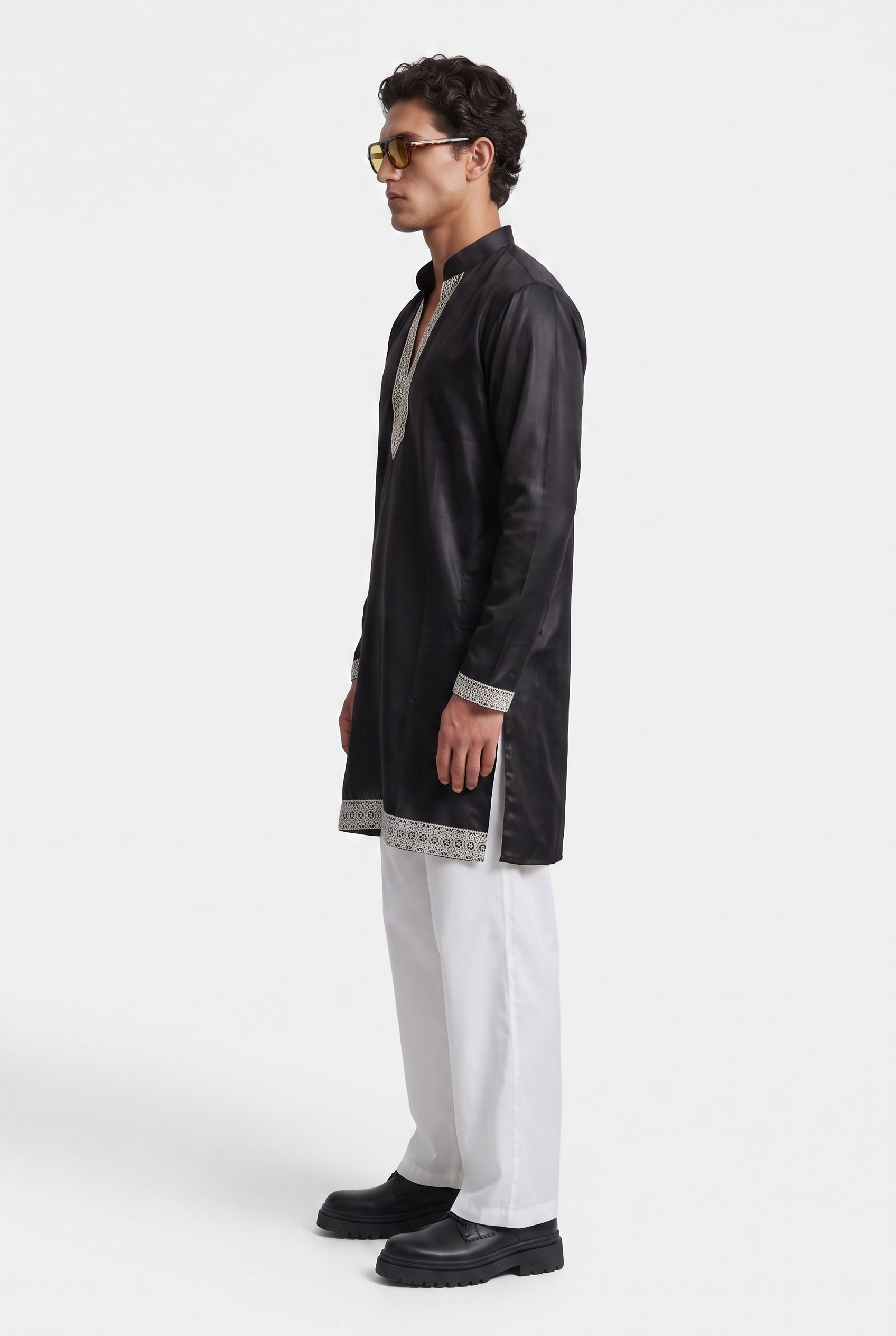 Eclipse Noir Kurta