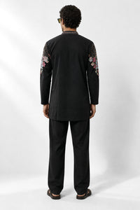 Noir Botanica Kurta Set