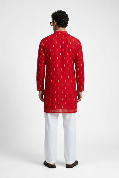 Crimson Noor Kurta