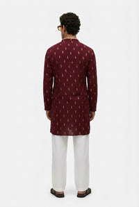 Burgundy Noor Kurta