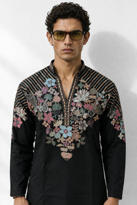 Noir Botanica Kurta Set