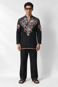 Noir Botanica Kurta Set