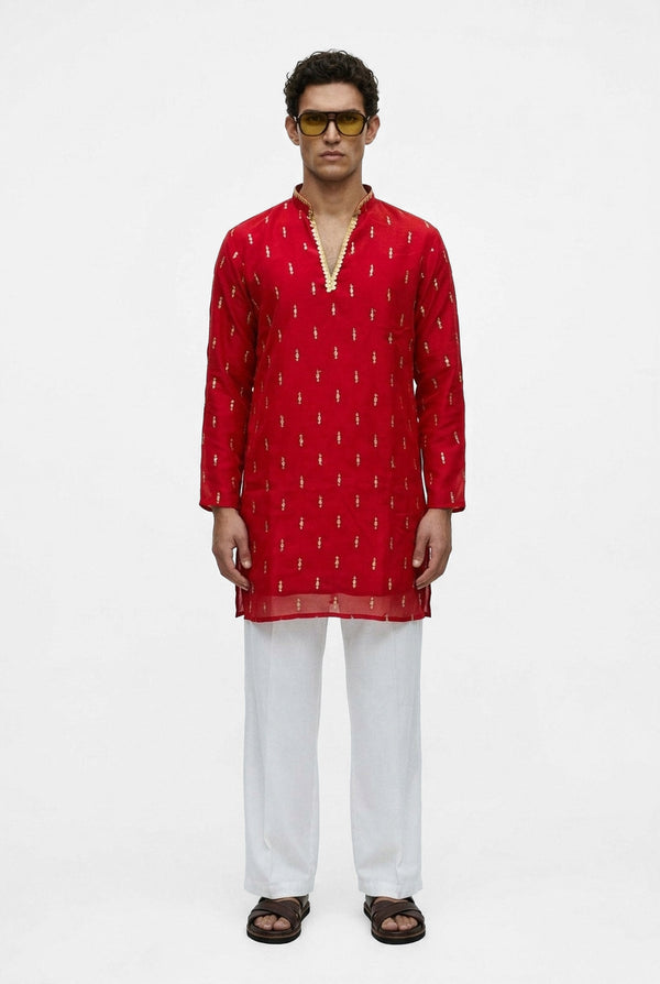Crimson Noor Kurta