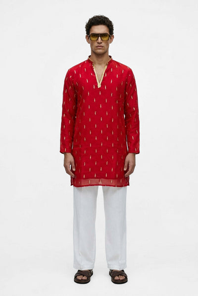 Crimson Noor Kurta