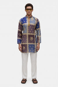 Royal Mosaic Embroidered Kurta