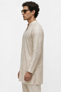 Ivory Radiance Embroidered Kurta Set