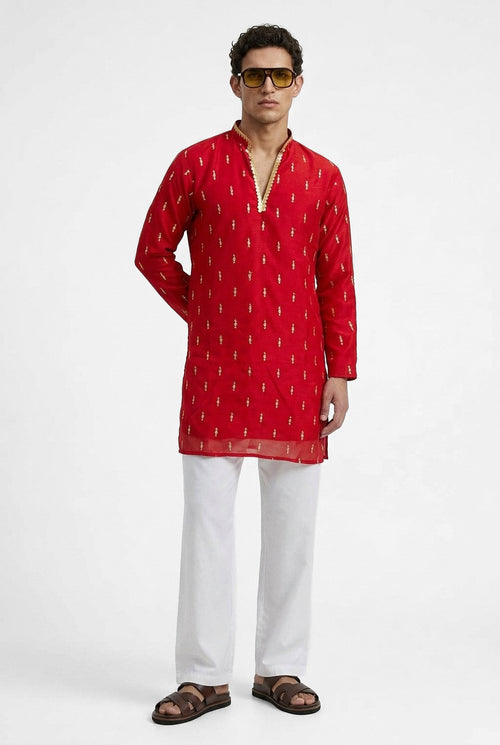 Crimson Noor Kurta