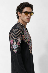 Noir Botanica Kurta Set