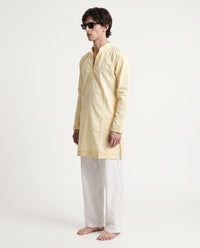 Embroidered Straight Fit Kurta