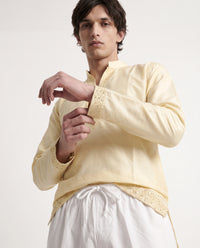 Embroidered Straight Fit Kurta