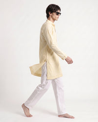 Embroidered Straight Fit Kurta